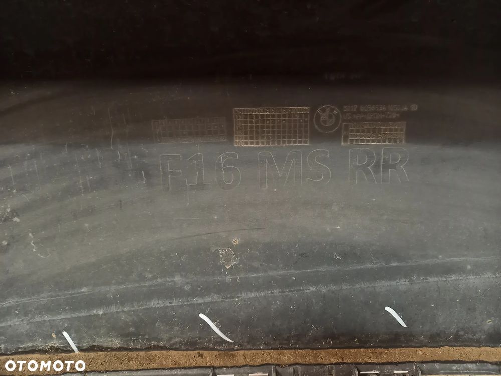 Bmw X6 F16 M Pakiet zderzak tylni tyl tylny - 8