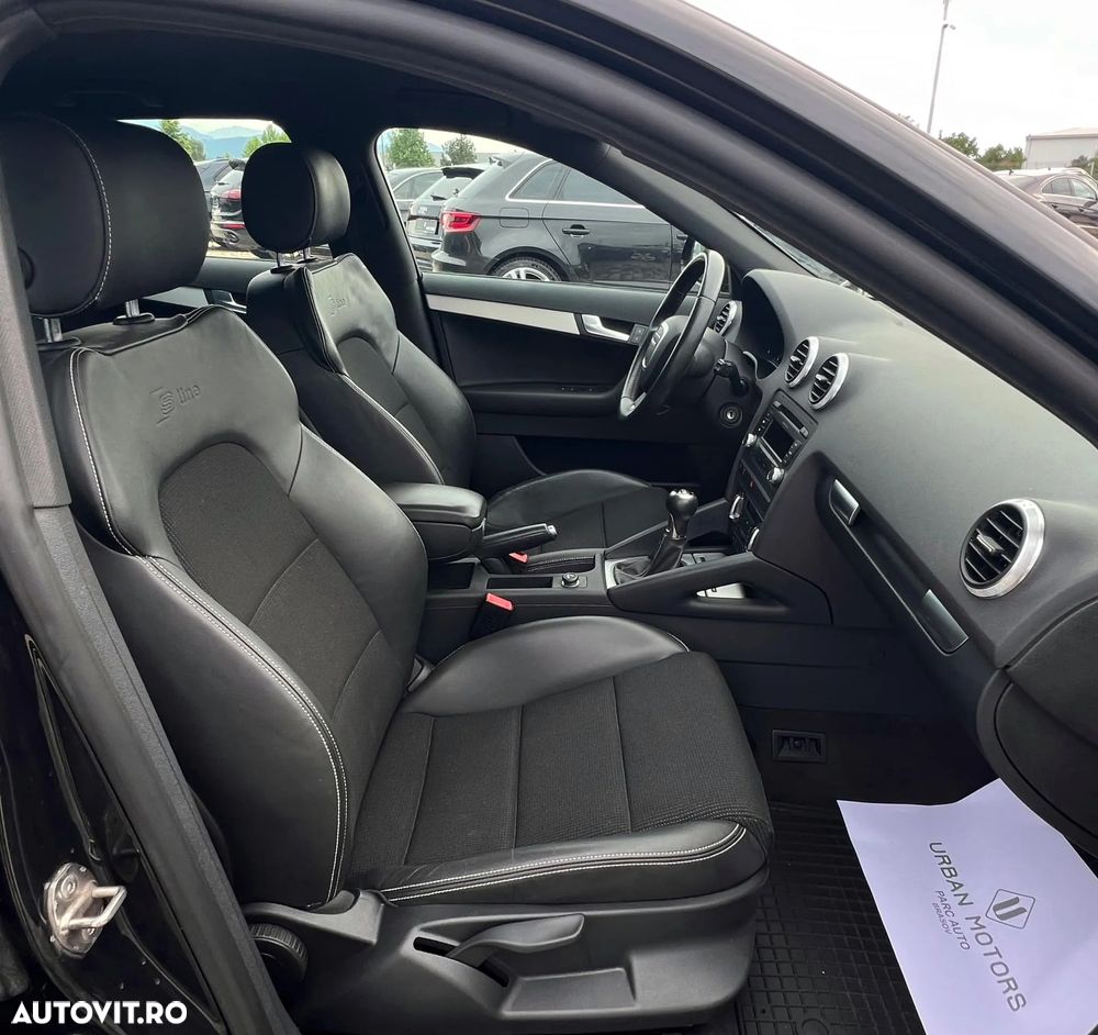 Audi A3 2.0 TDI Sportback S line Sportpaket plus - 13