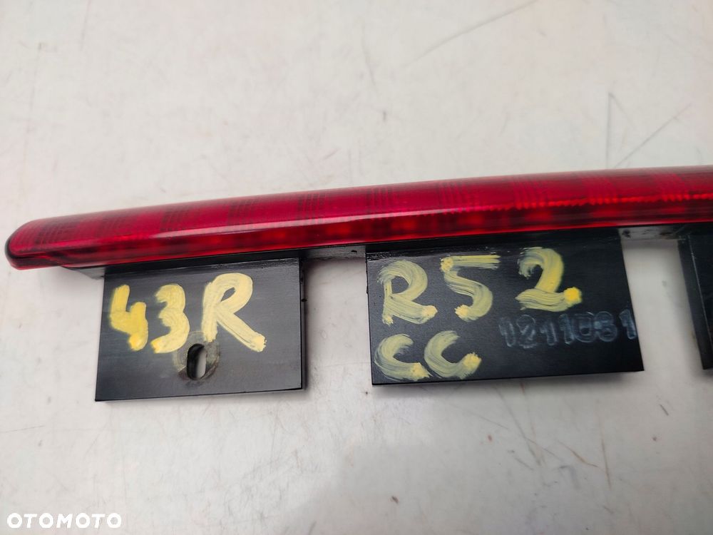 mini r52 cabrio 02r- trzecie światło stop stopu 63256961016 - 5