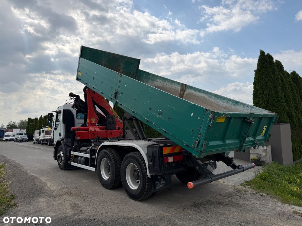 Renault PREMIUM LANDER 380 DXI 6X4 // DŹWIG HDS PALFINGER PK15500 RADIO PILOT // - 10
