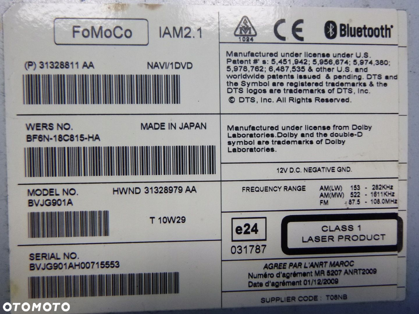 JAGUAR XJ X351 RADIO CZYTNIK CD DVD NAWIGACJA - 10