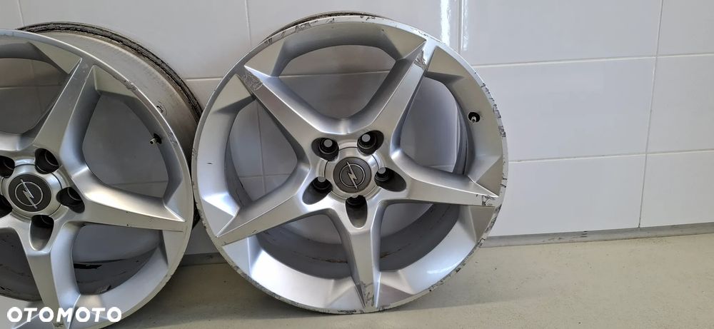 4x Alufelgi Ronal 18 cali 5x110 Opel Gwiazdy 7.5J ET 37 - 5