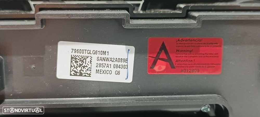 COMANDO CLIMATIZADOR HONDA CIVIC LIM.5 (FK) 1.5 PRESTIGE - 6