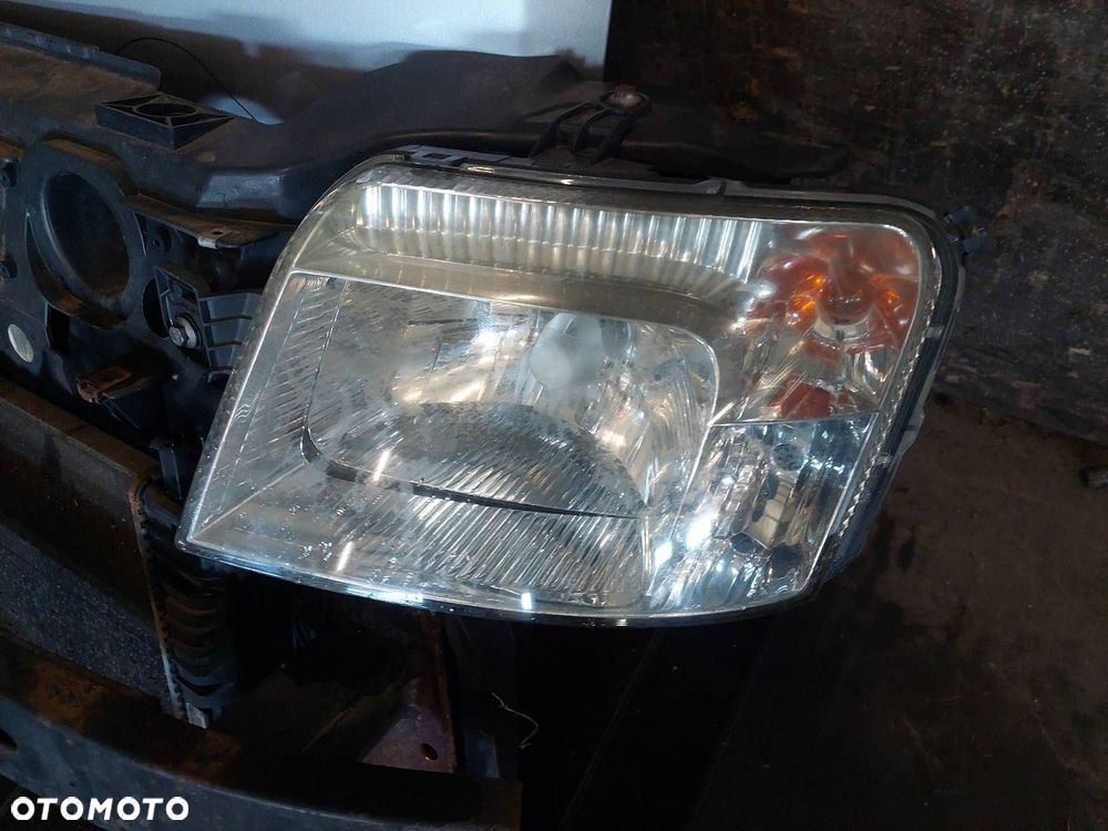 KOMPLETNY PRZÓD MASKA ZDERZAK BŁOTNIKI LAMPY PAS PRZEDNI FIAT PANDA II 647 - 13