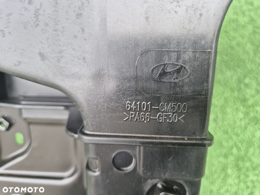 HYUNDAI KONA LIFT 2021 2022 2023 Wzmocnienie czołowe przednie przód Pas przedni plastikowy Oryginał NOWE Hybryda 64101CM500 - 7