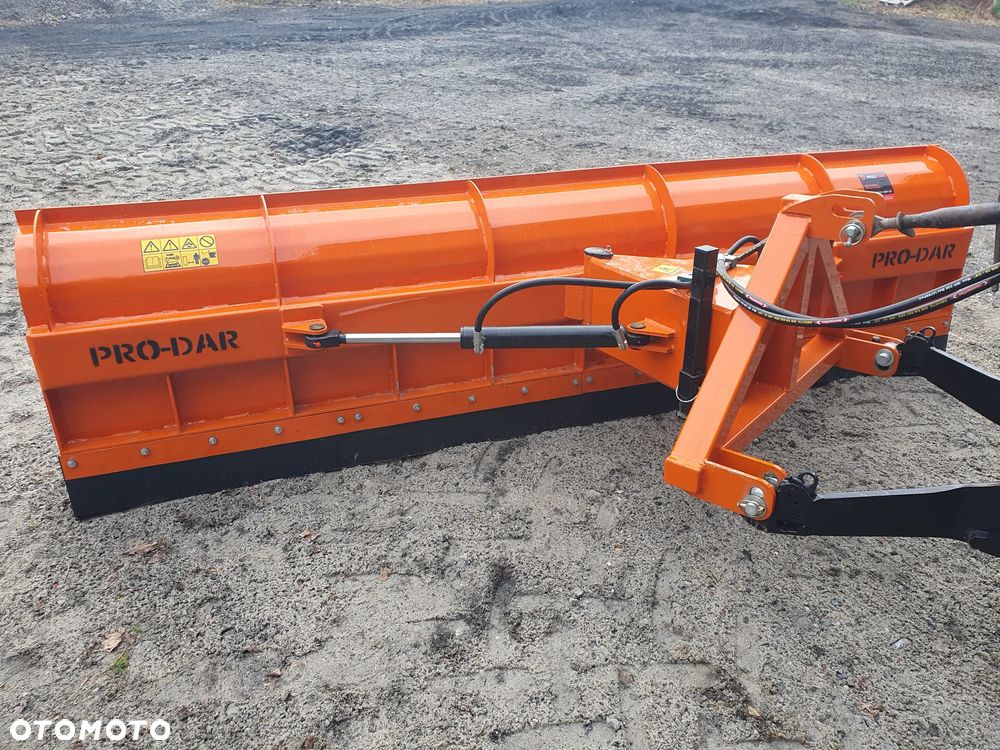 Pług do śniegu 3m hydrauliczny do tuza masywny profesjonalny do ciągnika