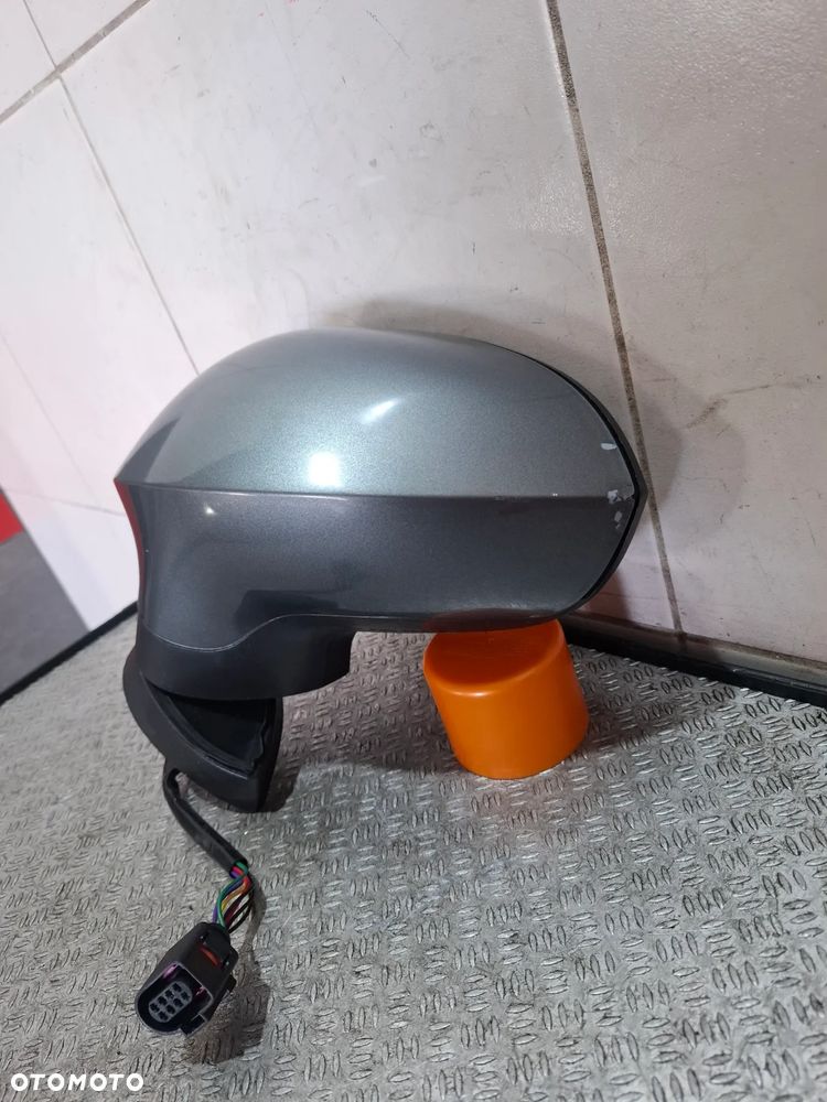 Lusterko lewe Seat Leon II lift 2012 rok elektryczne 7-PINÓW kolor LX7R europa - 3