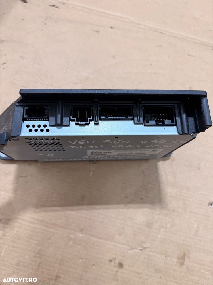 Modul statie, amplificator audio VOLVO V60, S60, XC60, V90, S90, XC40, XC90 an 2018-2024 cod 32265284 - 3