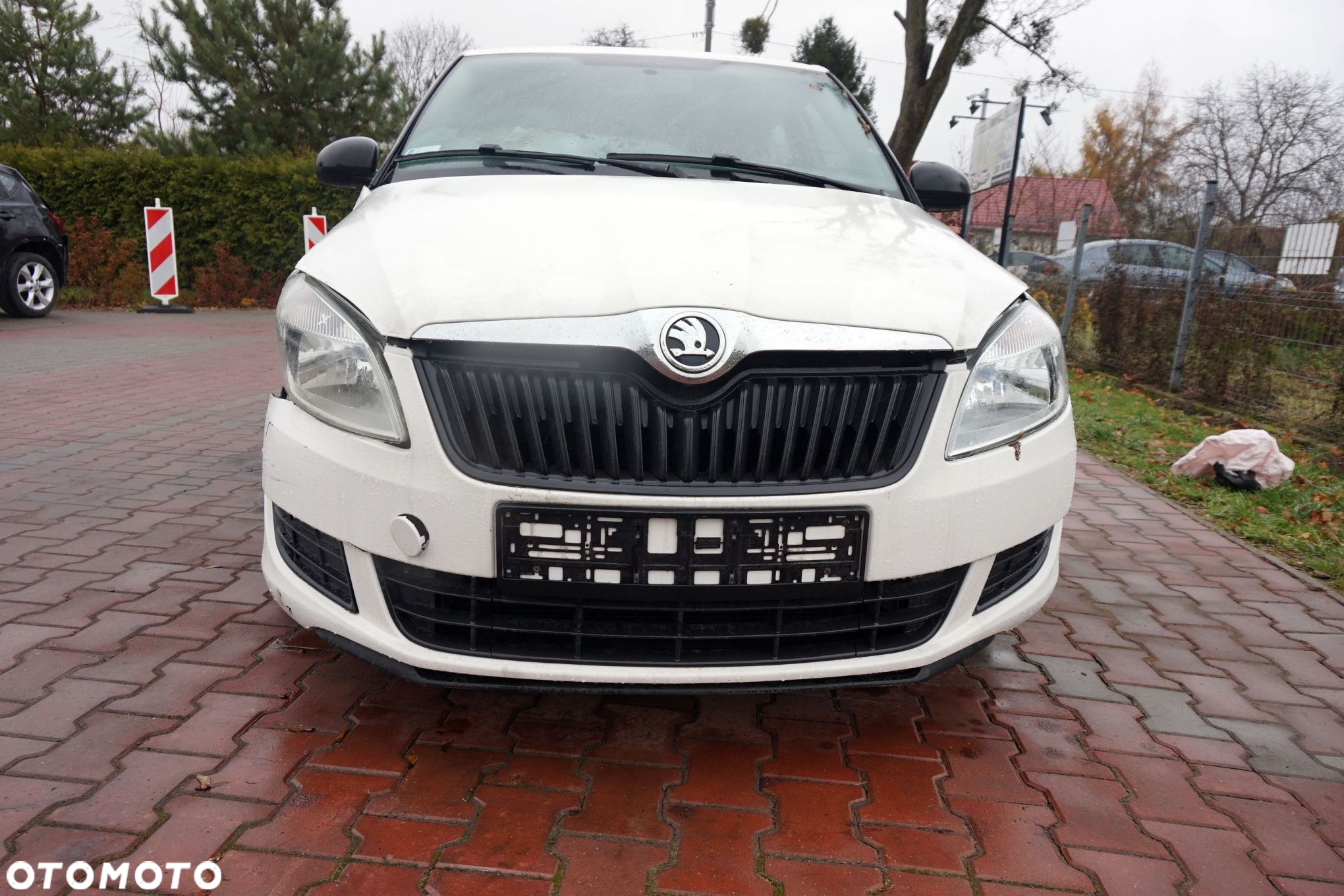 SKODA FABIA II 545 LIFT KOMBI 2013 LF9E 1.2 12V CGPA 70KM LNR BIAŁY na części - 8