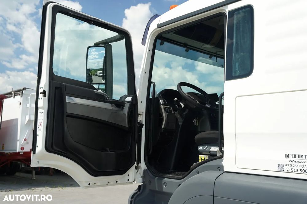 MAN TGS 35.360 / 8x4 / BASCULĂ DUBLĂ / HYDROBORTA / BORDMATIK / EURO 5 - 28