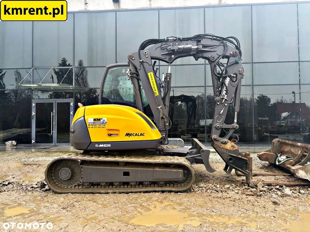 Mecalac 8 MCR MINI-KOPARKA 2014R. | 6 MCR JCB 8055 8080 KUBOTA KX KOMATSU PC88 - 5