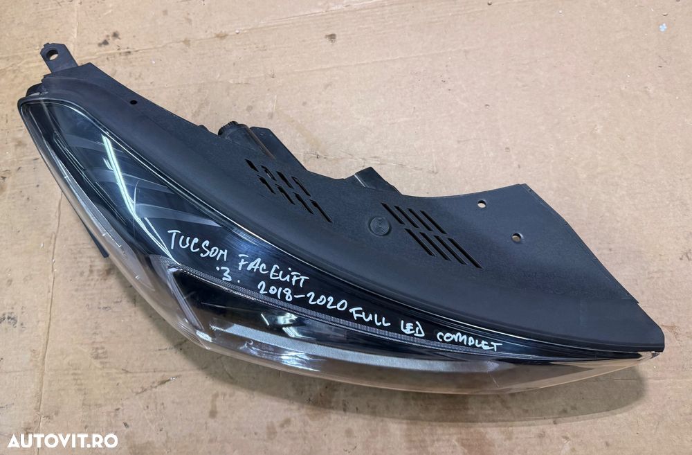 Far dreapta full led HYUNDAI TUCSON facelift an 2018-2020 cod D792111A20 si 92102D7700 reparat pe partea de jos - 5