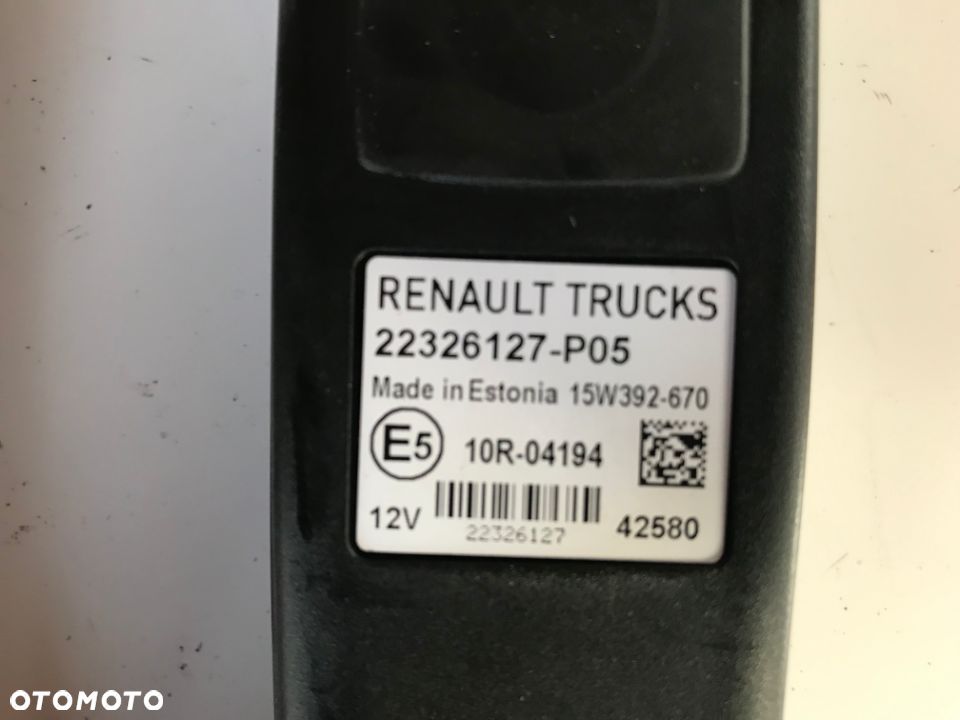 PILOT STEROWANIA KABINY  RENAULT RANGE GAMA T 22326127 - 3