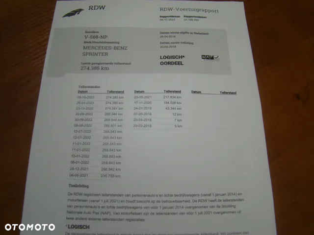 Mercedes-Benz SPRINTER 316 WINDA 100%PRZEBIEG POTWIERDZONY - 2