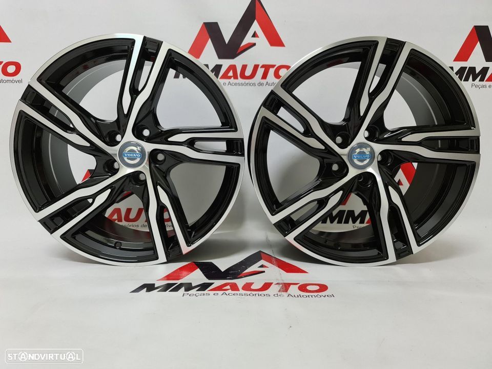 Jantes Volvo XC60 Preto Polido 18 - 1
