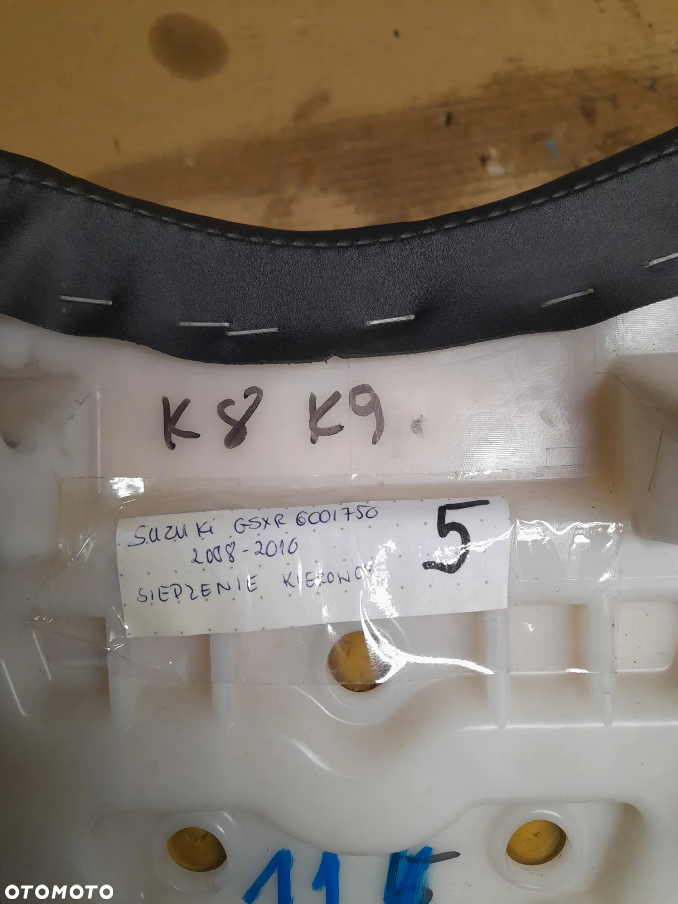 SUZUKI GSX-R 600 750 K8 K9 siedzenie kierowcy - 7