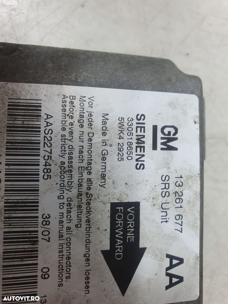 Calculator airbag 330518650 Opel Vectra C [2002 - 2005] - 3