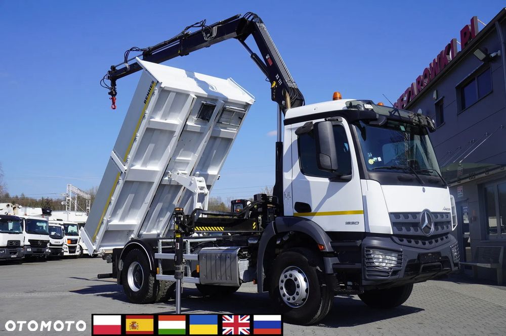 Mercedes-Benz Arocs 1830 / 90 tys. km! / HIAB 111 B-2 HIDUO - 1