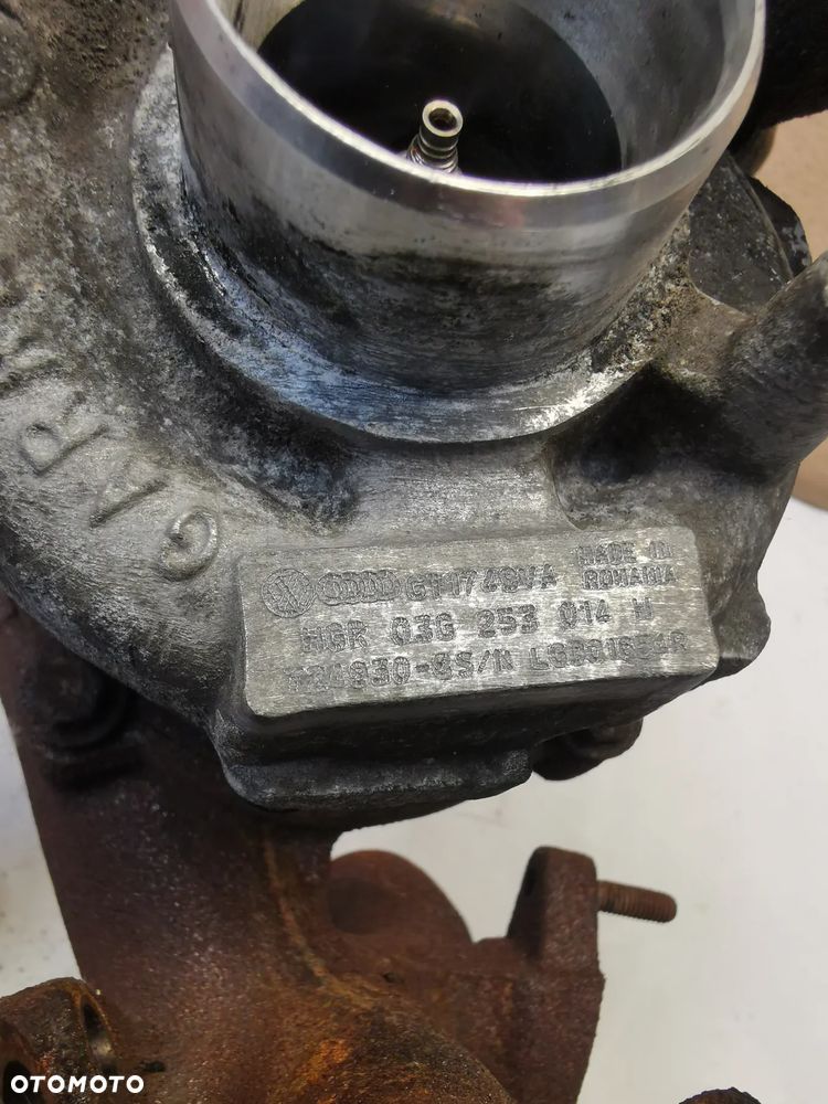 Turbosprężarka 2.0 TDI 140km VW Passat B6 Audi A3 8P Octavia II 03G253014H Turbina - 4