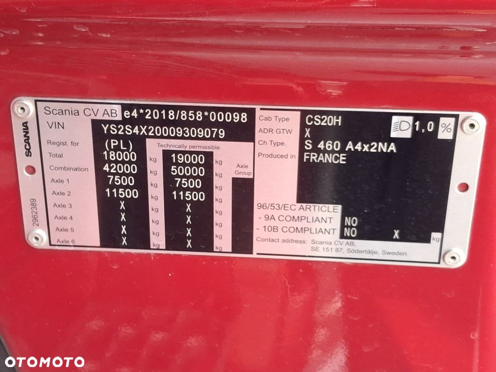 Scania S460, Highline, ASO - 18