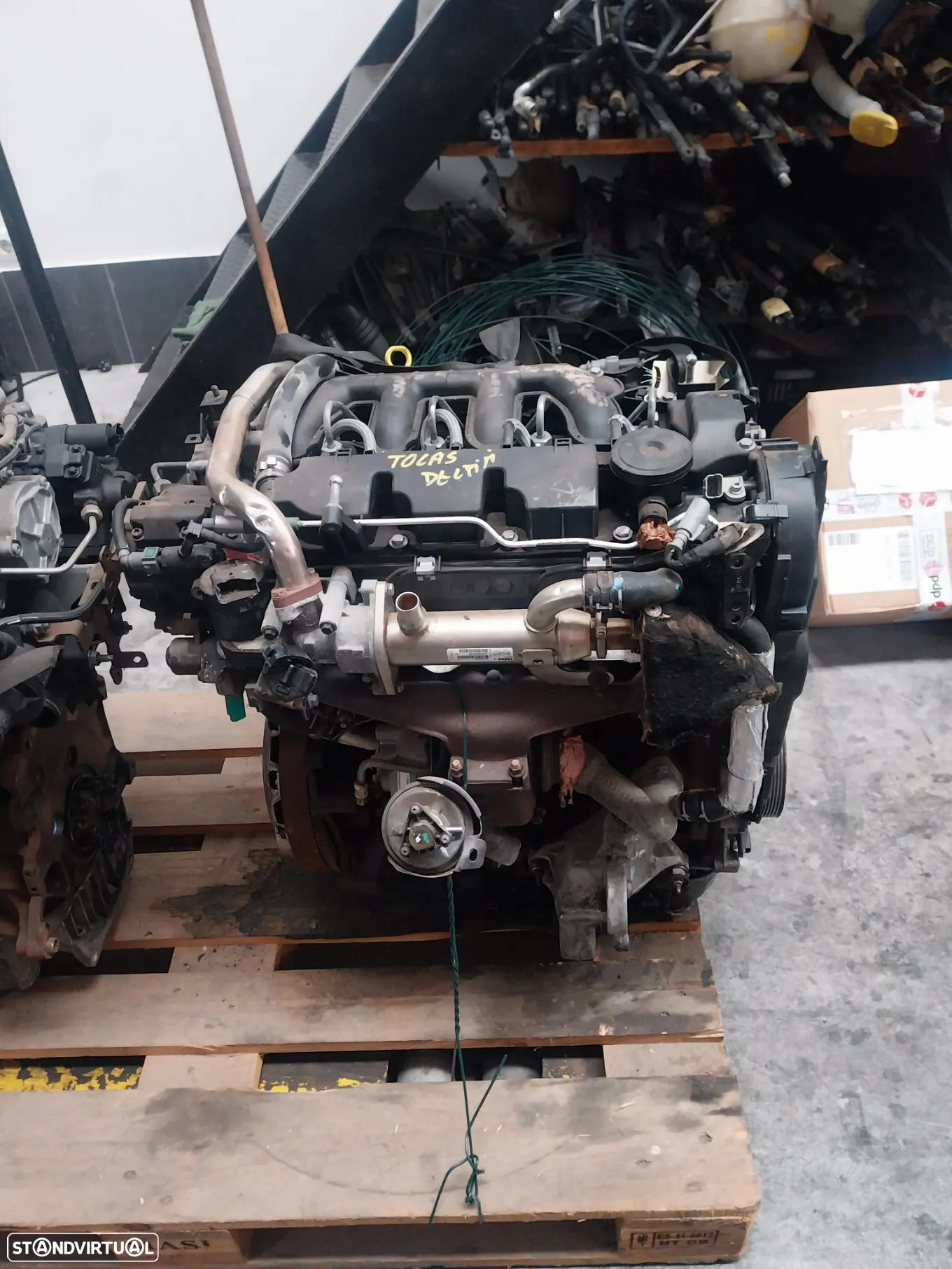 Motor PSA 2.O HDI injecção delphi Ref: RHR - 4