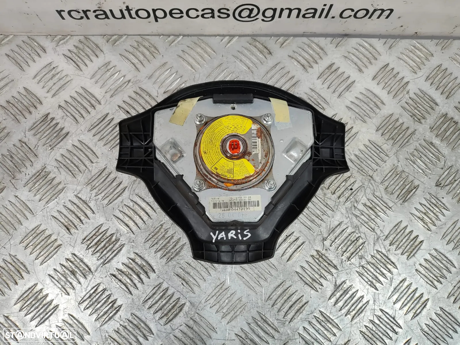 Airbag condutor Toyota Yaris original - 5
