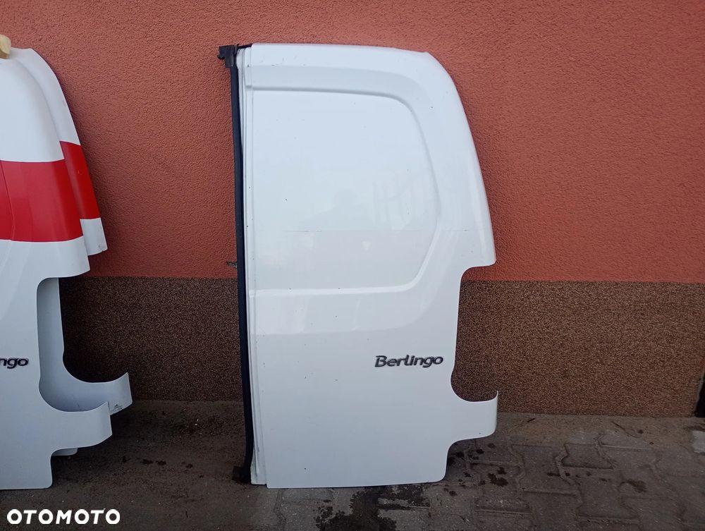 PARTNER BERLINGO 08-18 drzwi prawe tylne prawy tył skrzydełkowe - 1