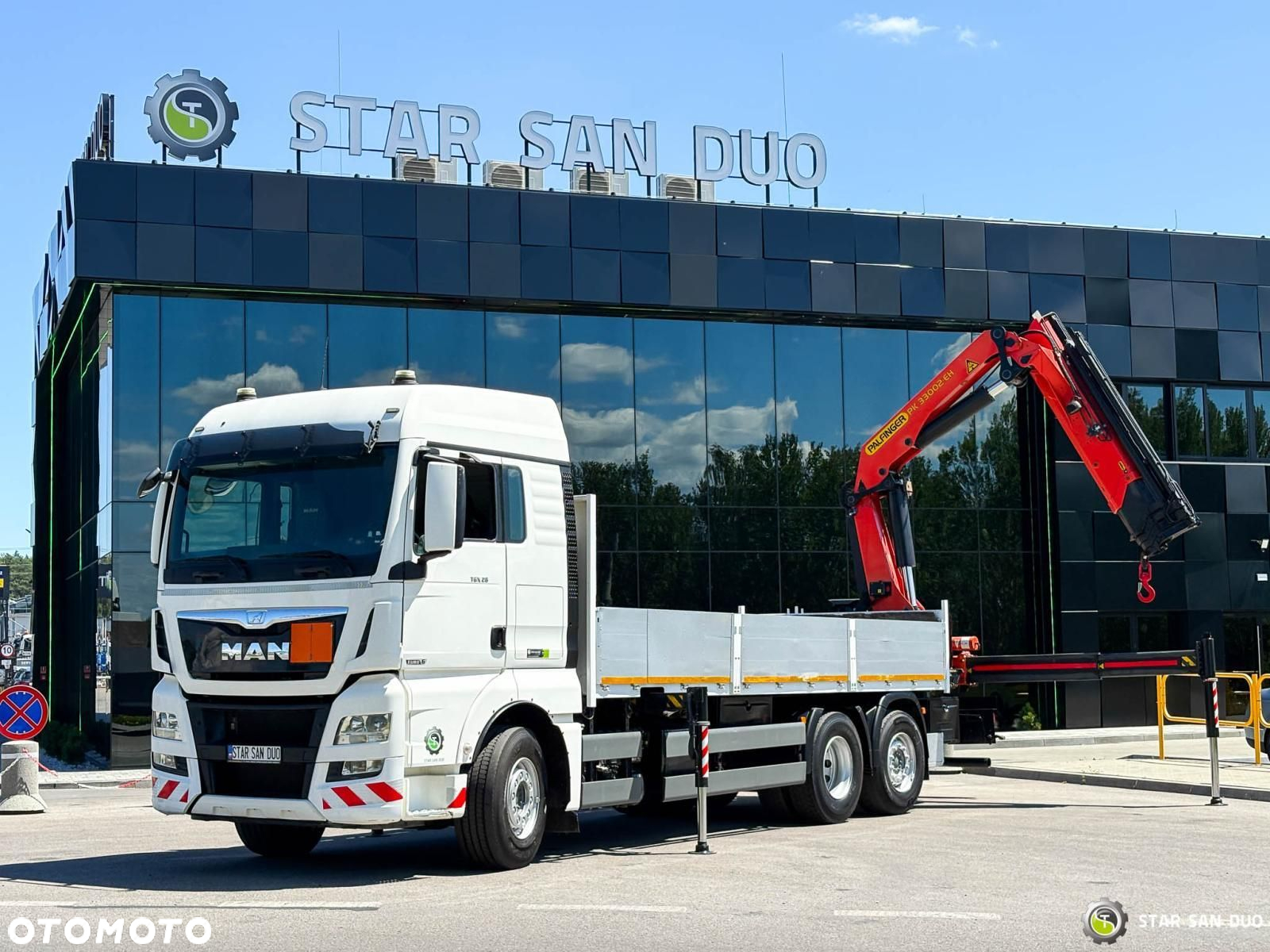 MAN TGX 26.480 6x2 PALFINGER PK 33002 EH HDS Żuraw Rotator Wciągarka - 10