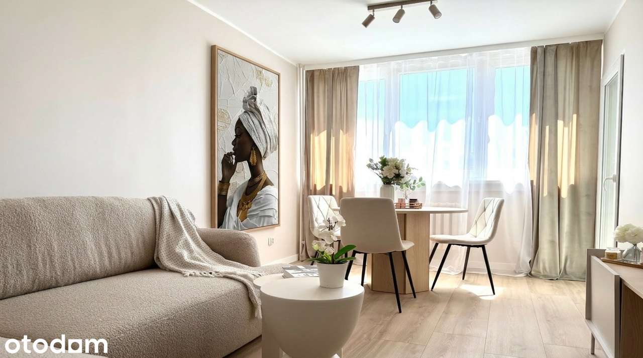 Mieszkanie 47,6 m² | 3 pokoje | po remoncie - bez prowizji