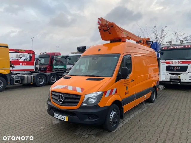 Mercedes-Benz Sprinter / podnośnik koszowy / zwyżka Palfinger PD140 V wysokość robocza 14 m z Niemiec - 2
