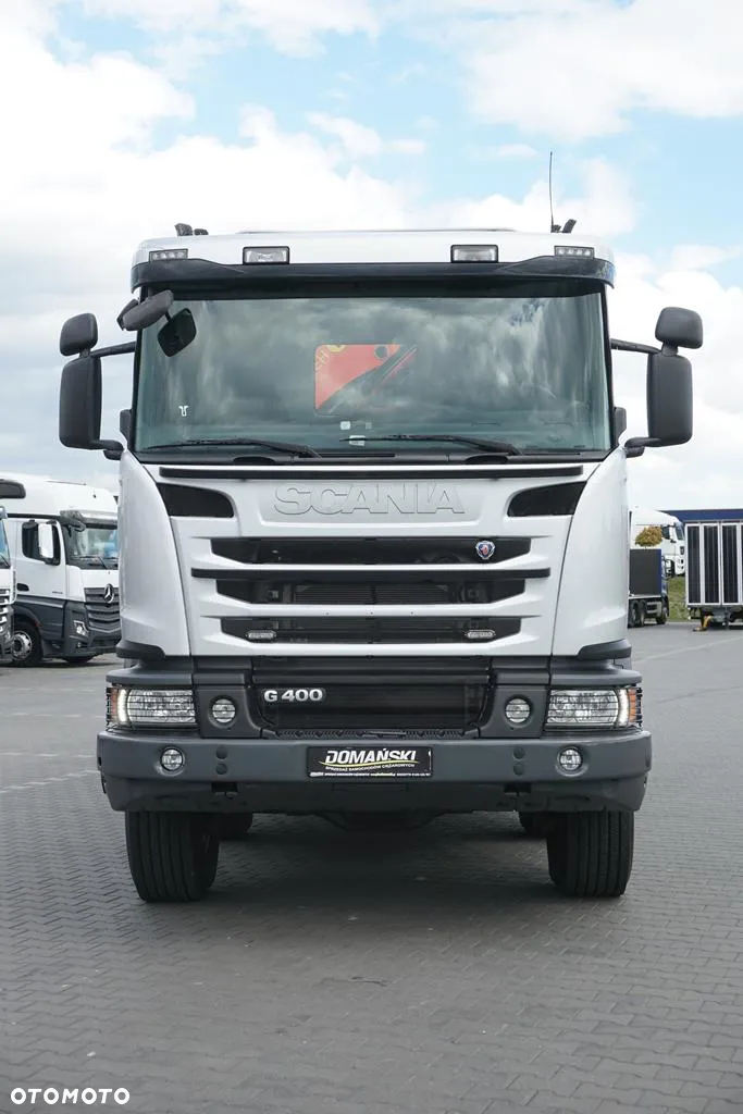Scania G 400 / E 5 / 8 X 4 / 4 x 4 / WYWROTKA + HDS / TRIDEM / PALFINGER PK 26002 / MANUAL - 14