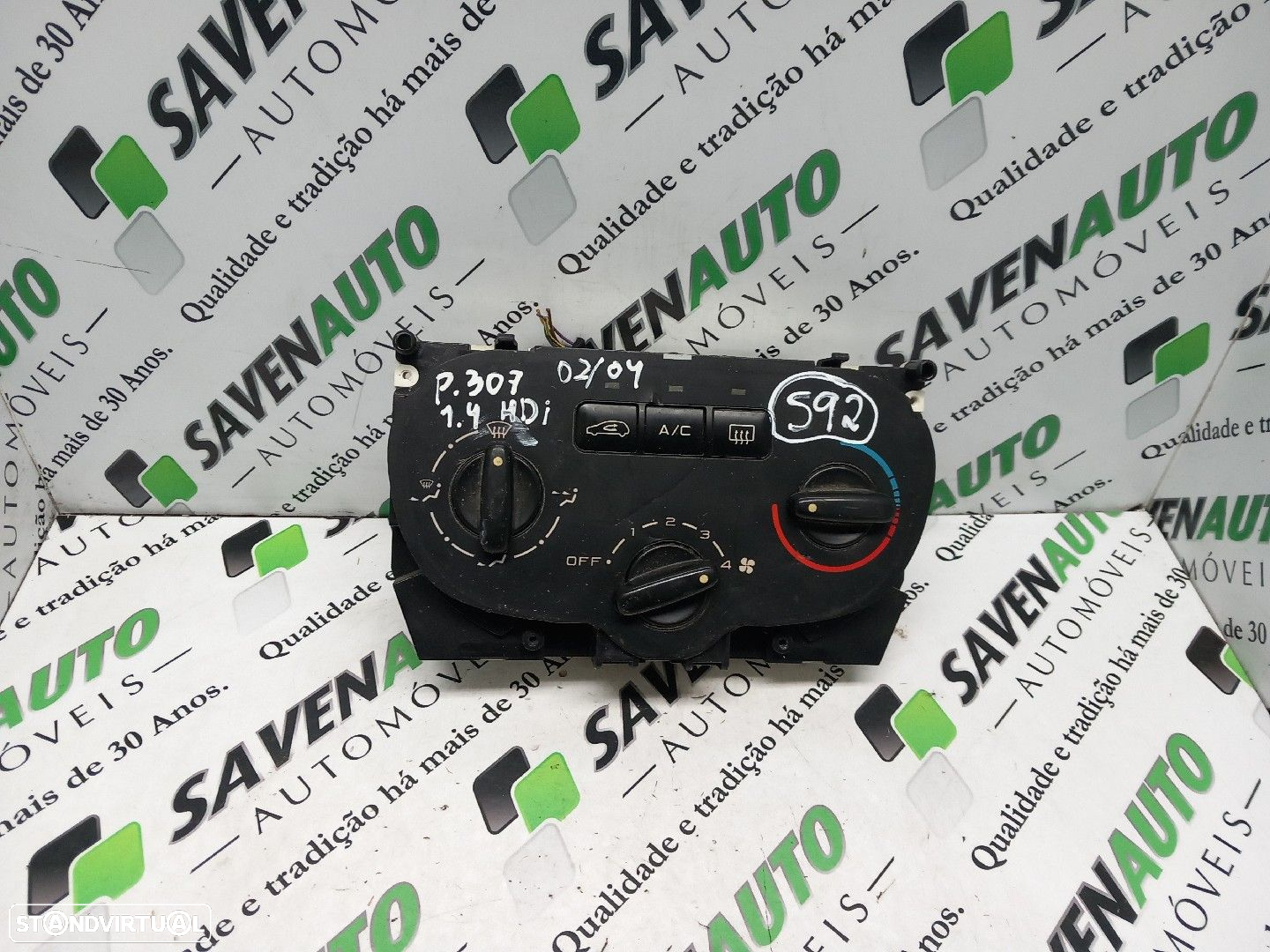 Comando / Botão De Sofagem / Climatronic Peugeot 307 (3A/C) - 2
