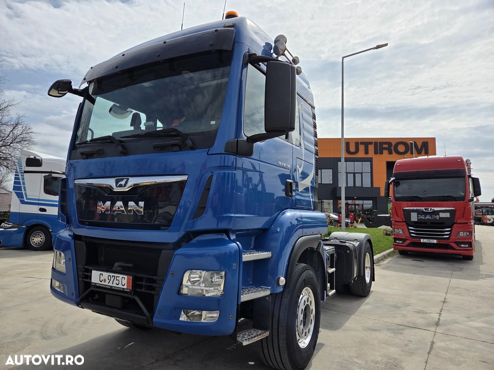 MAN TGS 18.510, 2020, 358.880km, KIT BASCULARE, Cutie viteze AUTOMATA+INTARDER 6 trepte, Frigider, Goarne, Jante Aluminiu, Rezervor aluminiu 600l, anv 315/80R22,5 80% ok, 510 CP euro 6 -2 ANI GARANTIE, posibil leasing 4 ani, STARE BUNA-PROMOTIE 37900 Eur - 1
