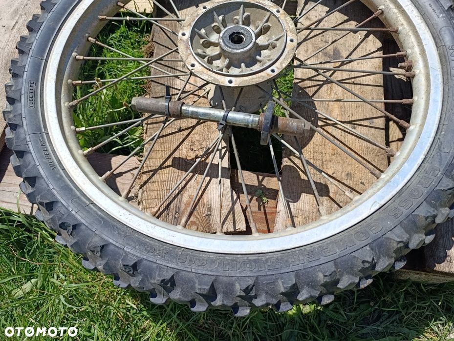 Koło cross przód przednie Ośka 17 mm Michelin 90 x 90 - 21 r - 6
