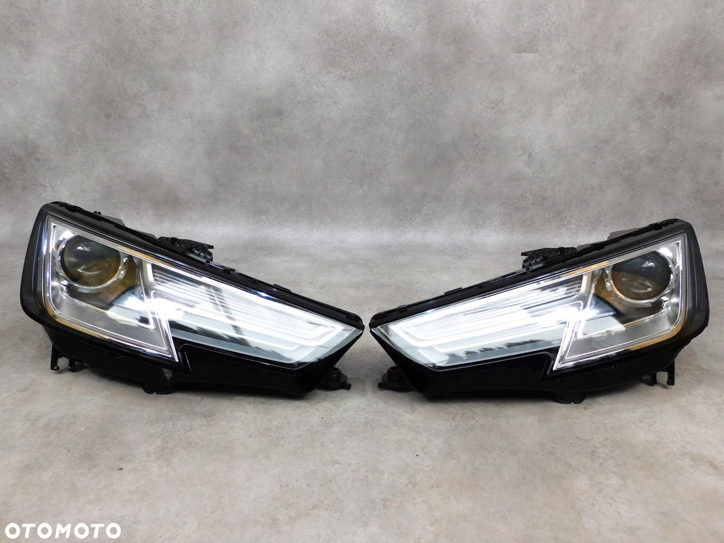 AUDI A4 B9 8W KOMPLETNY PRZÓD ZDERZAK LAMPY MASKA PAS - 16