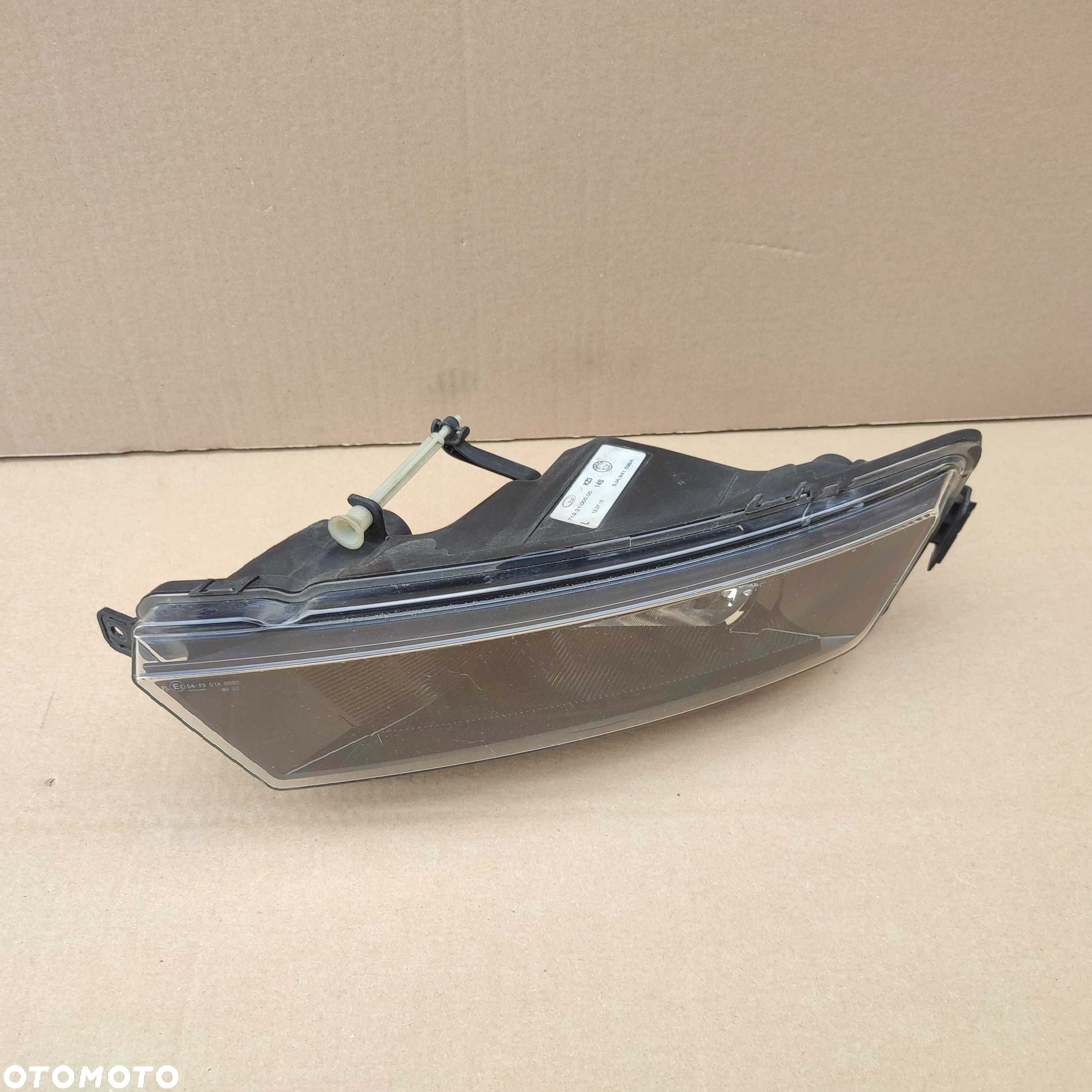Skoda Rapid halogen przeciwmgłowy zderzaka lewy przód 5JA.941.699A - 4