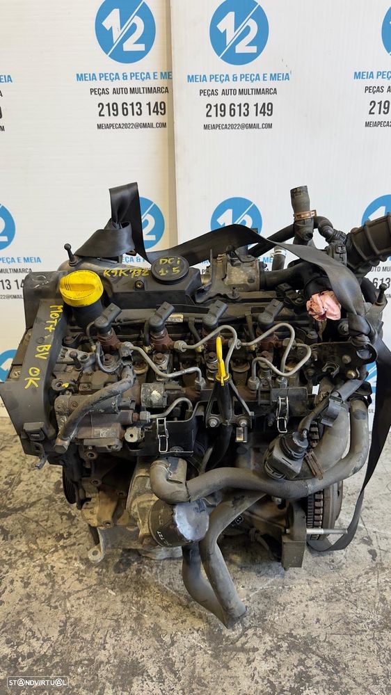 Motor 1.5 Dci Renault Megane K9K732 - 1