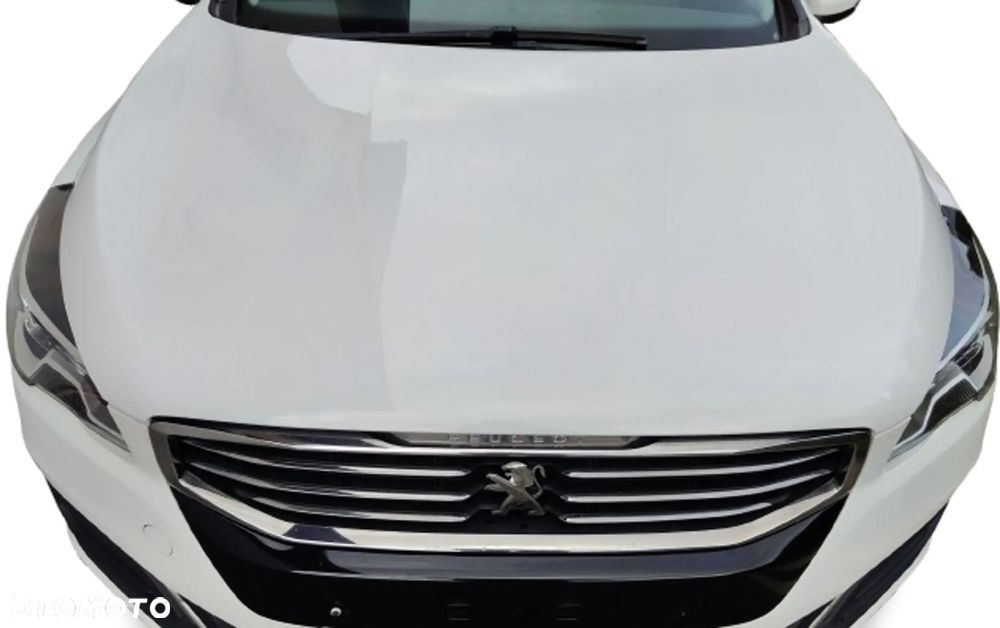 peugeot 508 1 i lift 15-18 maska pokrywa silnika biała ewpb - 1