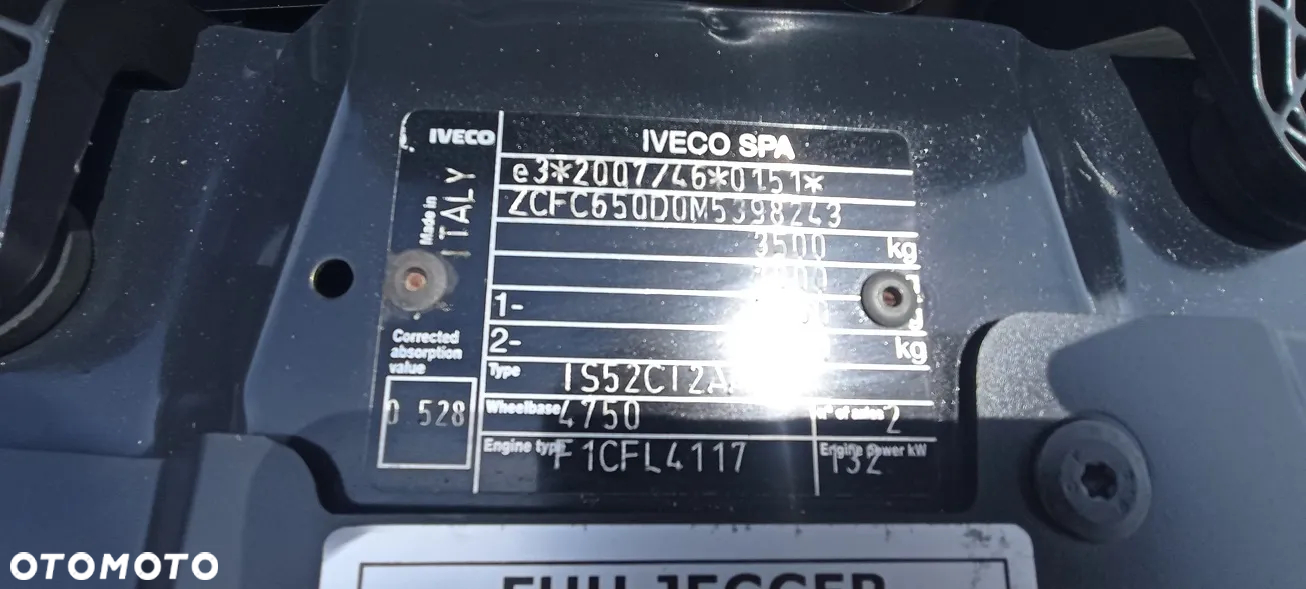 Iveco DAILY 50C18 3,0L LED SKRZYNIA 15 PALET PLANDEKA FIRANKA - 19
