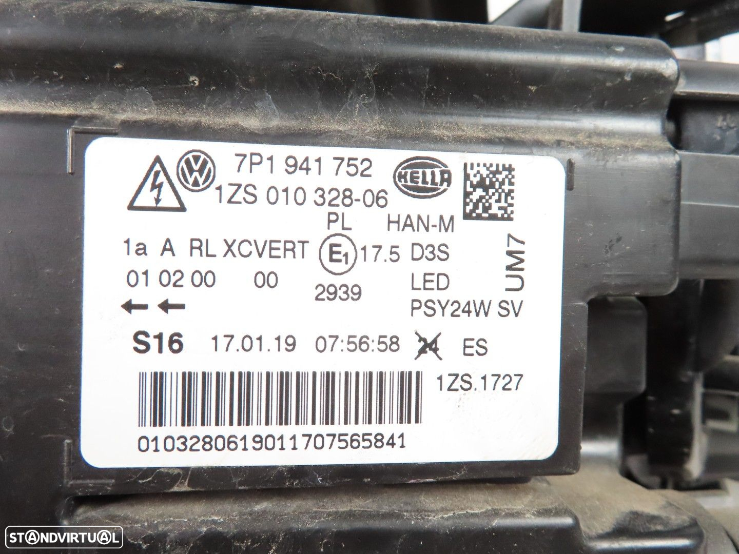 Farol Xenon Direito Seminovo/ Original VW TOUAREG (7P5, 7P6) 7PA941752 - 5
