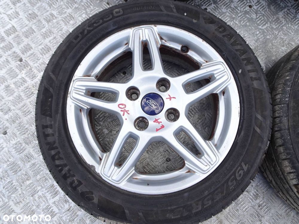 alufelgi z oponami kpl. ford ka+ 15" 4x108 et 47.5 - 2