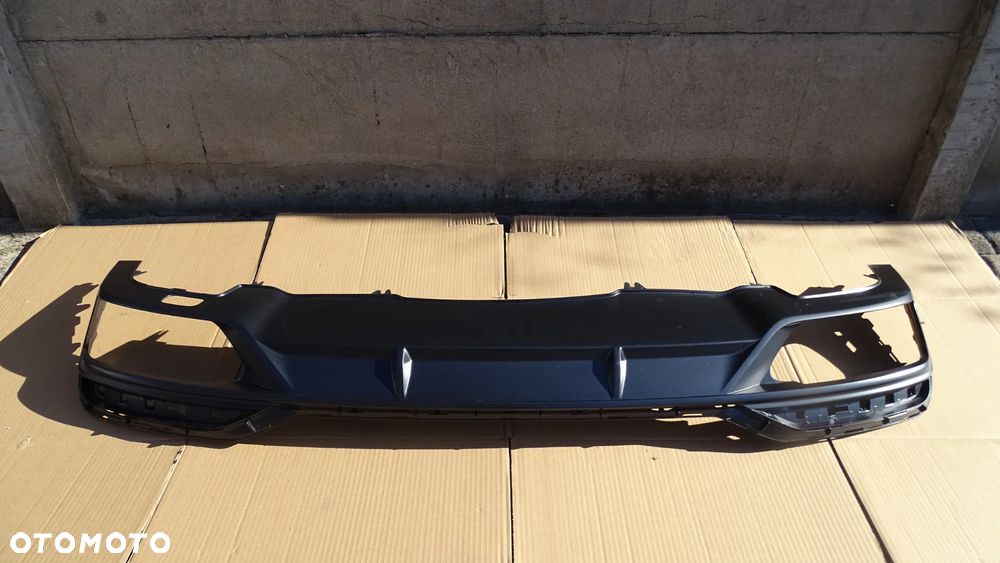 AUDI A5 S-LINE LIFT 8W6 - spoiler, dokładka zderzaka tylnego nowa oryginał !! - 1