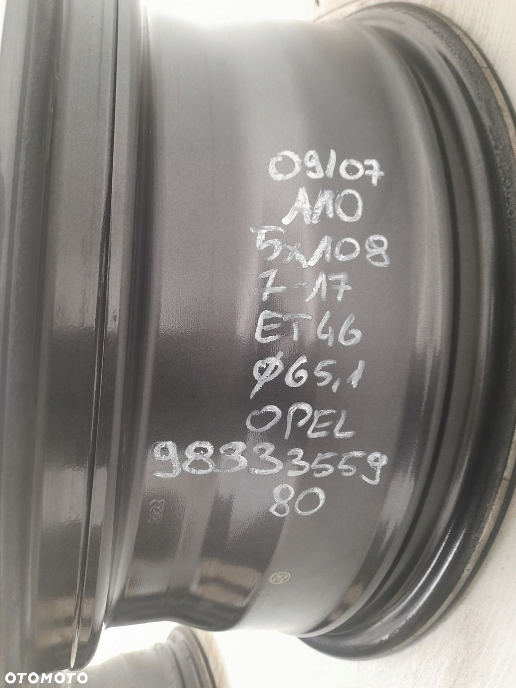 Felgi aluminiowe Opel OE 9833355980 7.0" x 17" 5x108 ET46 - 15