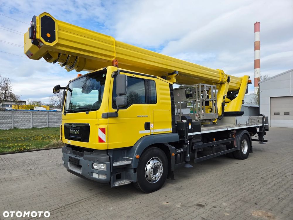 MAN TGM 18.290 4x2 BB - 46m - Podnośnik koszowy zwyżka Ruthmann T460 jak Wumag Palfinger WT 450 Multitel - 1