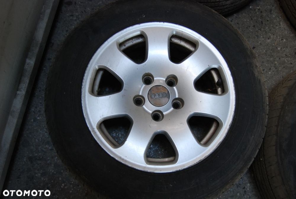 ALUFELGI OPONY 195/65R15 ZIMA 8E0601025 7J ET42 AUDI A4 B6 5X112 - 4