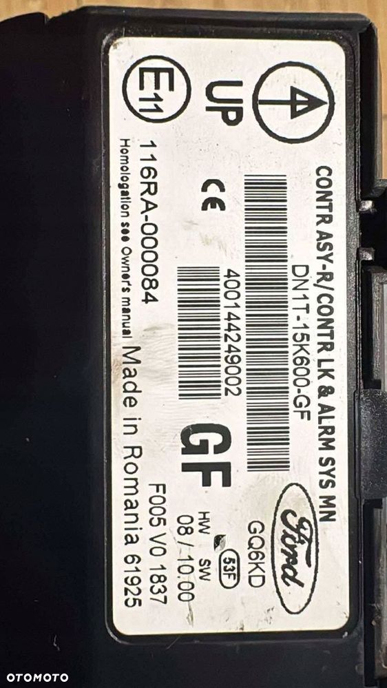 moduł bsi ford fiesta mk7 lift - 2