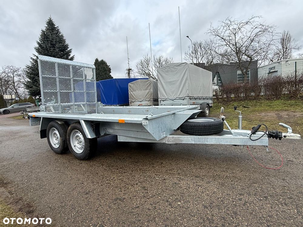 Inny Przyczepa do przewozu sprzętu budowlanego Fracht Karol 300x150 DMC 2700kg walec koparka - 1