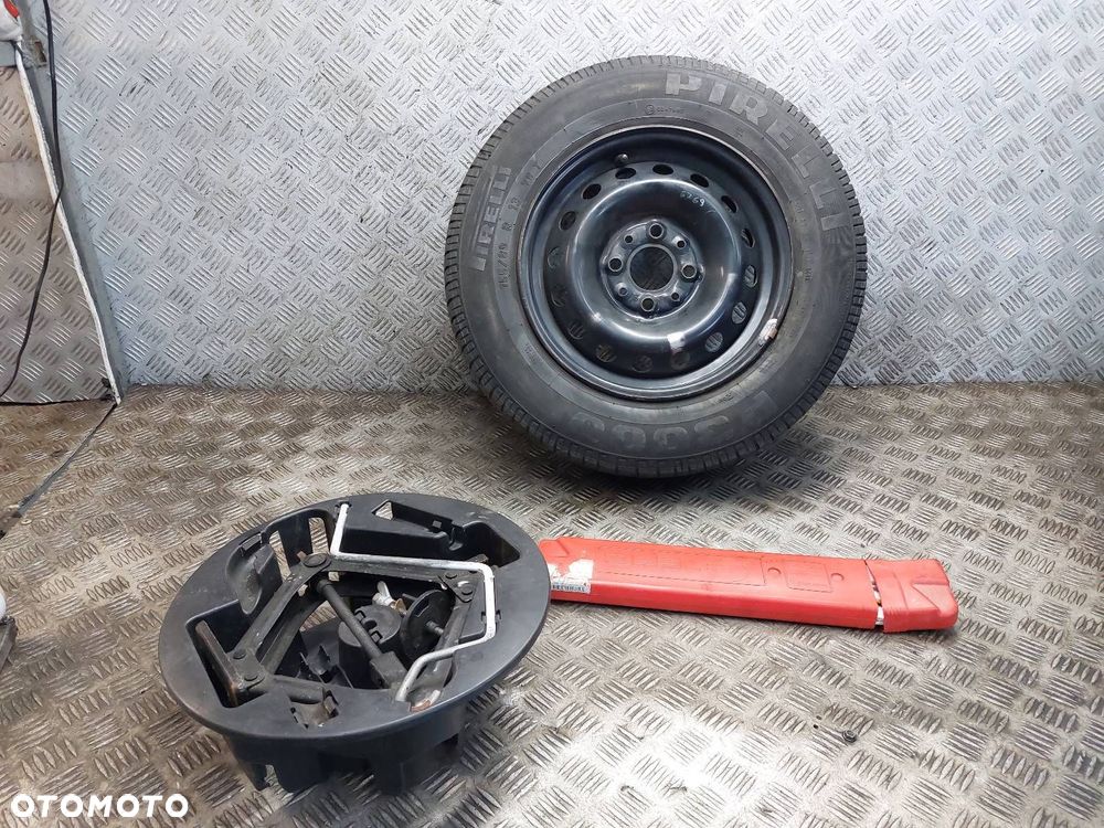 ORGANIZER WKŁAD BAGAŻNIKA + ZAPAS 4x98 5Jx13 155/80R13 FIAT PANDA II - 1