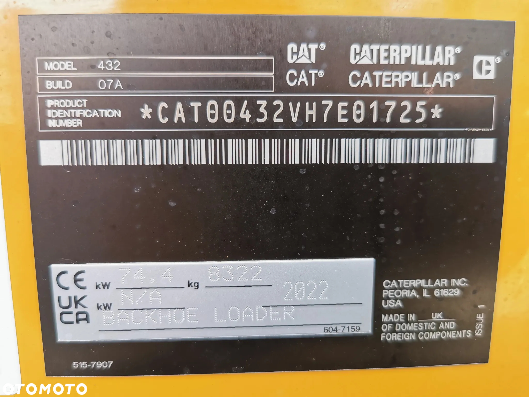 Caterpillar CAT 432F2 Wecon niskopodwozie Scania - 29
