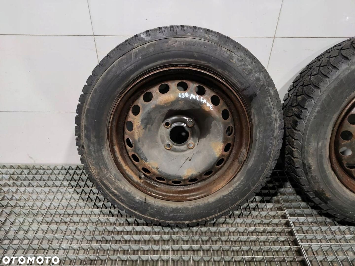 4X KOŁA FELGI STALOWE OPONY ZIMOWE 195/65 R15 4X100 RENAULT MEGANE II - 7